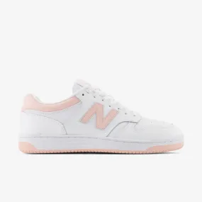 Baskets pour femme New Balance 480 - Blanc/Rose - BB480LPH