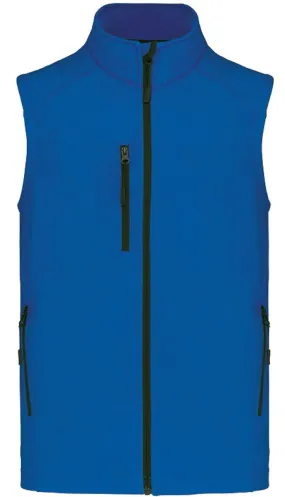 Bodywarmer softshell - gilet sans manches - K403 - bleu aqua - Homme 