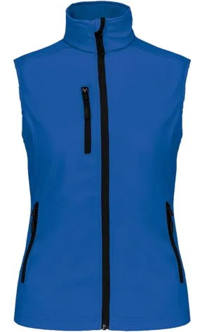 Bodywarmer softshell - gilet sans manches - K404 - bleu aqua - Femme 