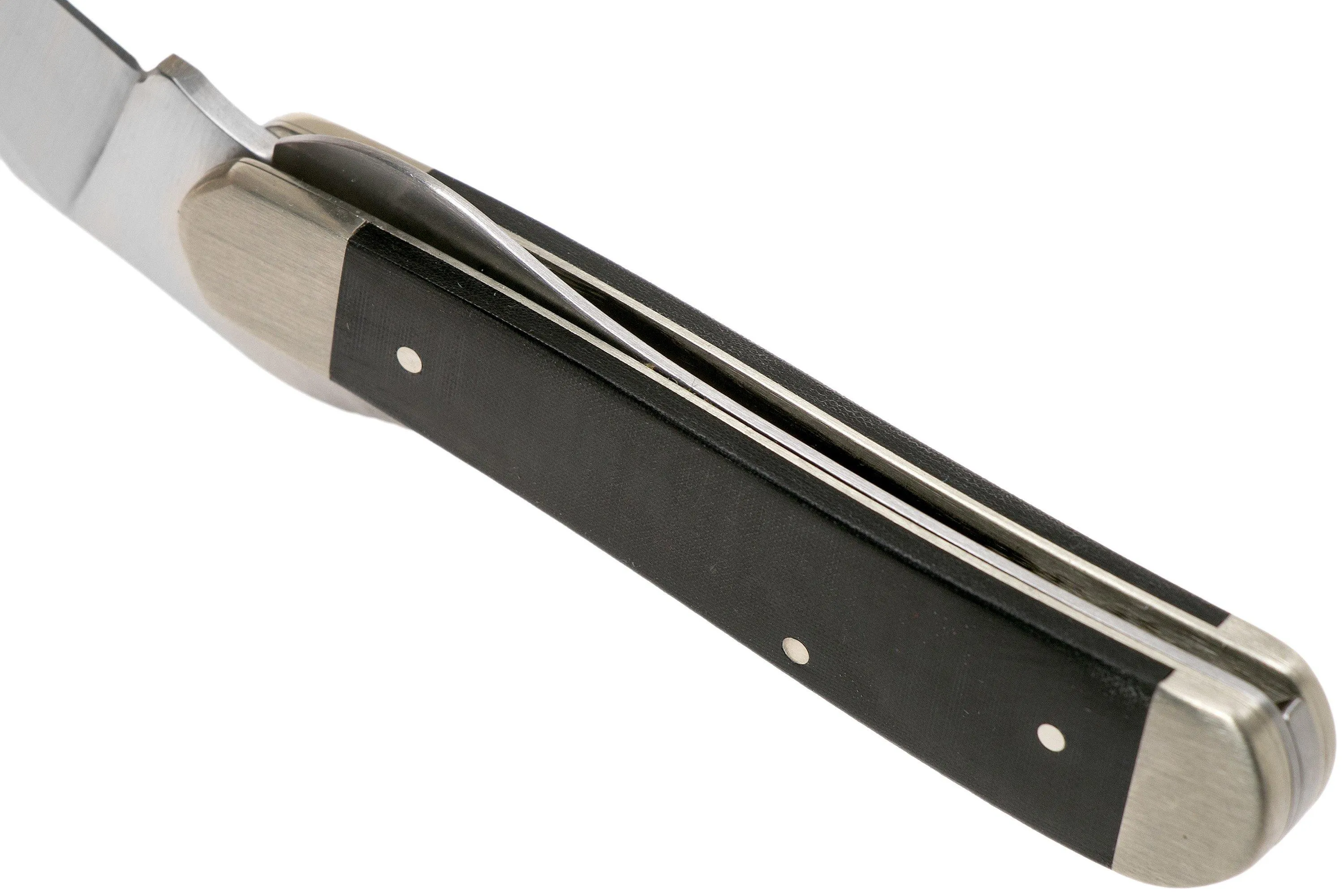 Case Russlock Smooth Black Micarta, 27734, 101953L SS couteau de poche