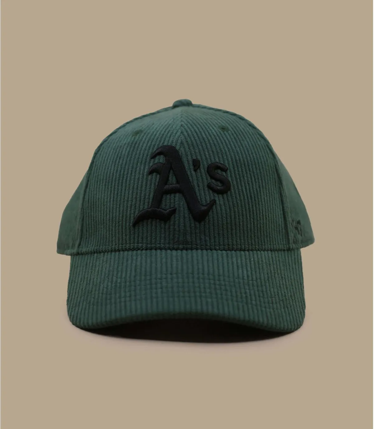 Casquette baseball Oakland athletic verte - Casquette MVP Thick Cord Athletics dark green 47 Brand : Headict