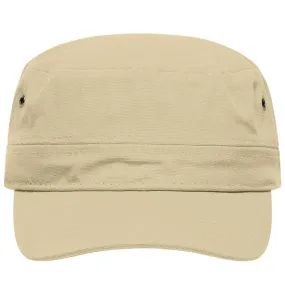 Casquette militaire army adulte - MB095 - beige 