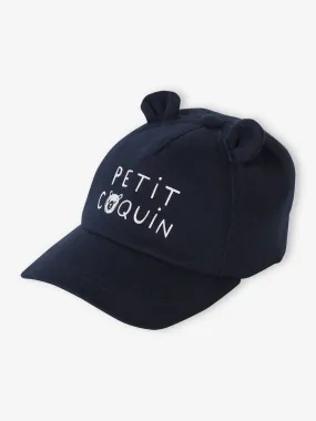 Casquette ourson bébé garçon marine - Vertbaudet