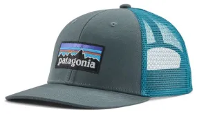 Casquette Unisexe Patagonia P-6 Logo Trucker Vert/Turquoise