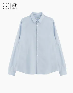 Chemise regular bleu ciel anti-tâche Homme