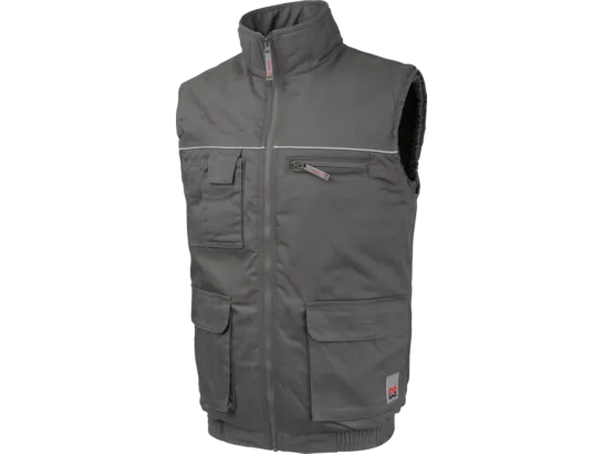 Gilet de travail matelassé Classic Würth MODYF gris