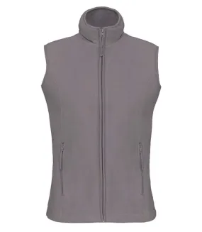 Gilet sans manches micro polaire femme - K906 - gris convoy