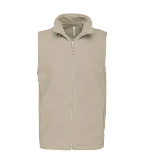 Gilet sans manches micro polaire homme - K913 - beige