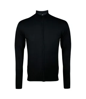 Gordon gilet à manches longues et fermeture zippée homme noir SOLS