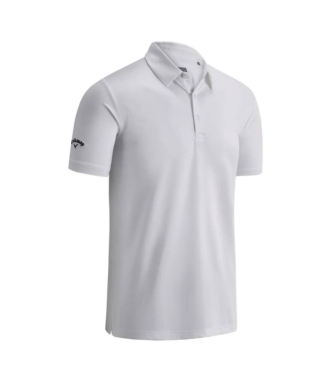 Polo homme blanc Callaway