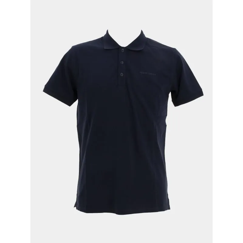 Polo uni logo bleu marine homme - Rossignol | wimod