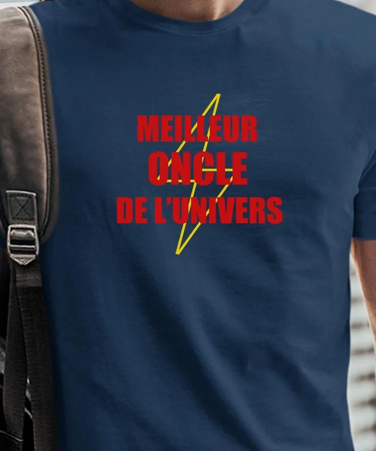 T-Shirt Meilleur Oncle de l'univers Pour homme