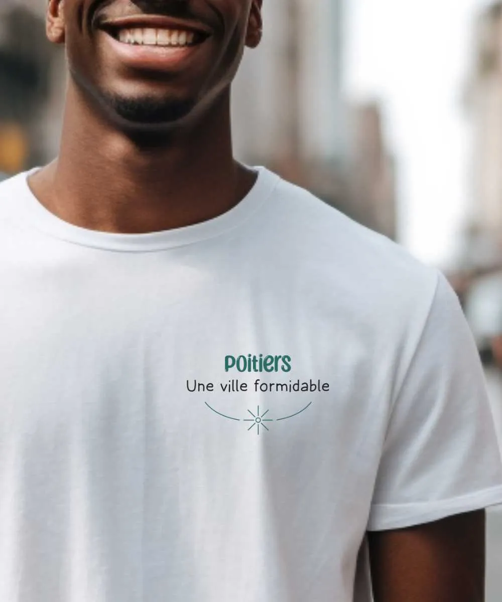 T-Shirt Poitiers une ville formidable