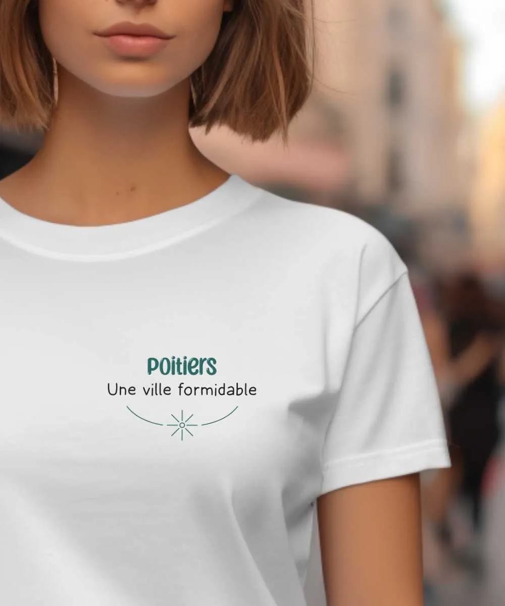 T-Shirt Poitiers une ville formidable