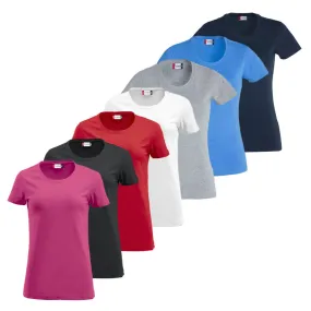 Tee shirt professionnel femme Clique | Vêtements de travail femme